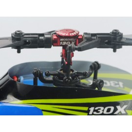 Precision CNC Aluminum Main Rotor Hub w/ Button (RED) - BLADE 130X