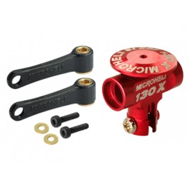 DFC Main Rotor Hub w/ Link set (RED) (for MH Main Rotor series)