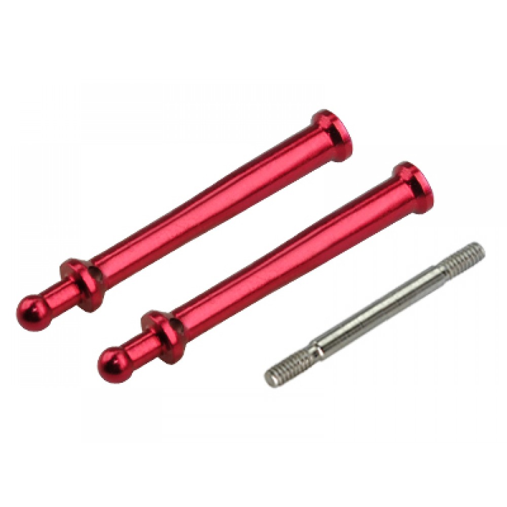 Aluminum Canopy Mount (RED) - BLADE 130X/120 S / S2