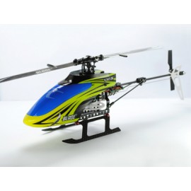 Aluminum/Carbon Fiber Landing Gear "D" Style (RED) - BLADE 130X