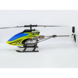 Aluminum/Carbon Fiber Landing Gear "D" Style (RED) - BLADE 130X