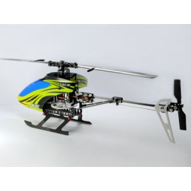 Aluminum/Carbon Fiber Landing Gear "D" Style (RED) - BLADE 130X