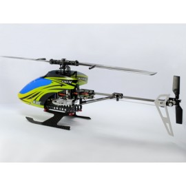 Aluminum/Carbon Fiber Landing Gear "I" Style (RED) - BLADE 130X