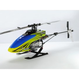 Aluminum/Carbon Fiber Landing Gear "X" Style (RED) - BLADE 130X