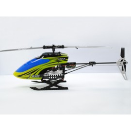 Aluminum/Carbon Fiber Landing Gear "X" Style (RED) - BLADE 130X