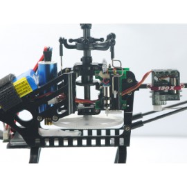 Aluminum DS35 Tail Servo Mount (RED) - BLADE 130X