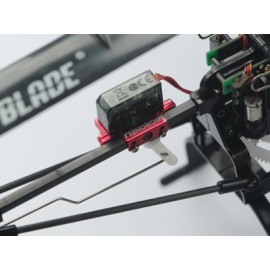 Aluminum DS35 Tail Servo Mount (RED) - BLADE 130X