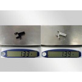 Precision CNC Aluminum Tail Gear Case (Square)(RED) - BLADE 130X