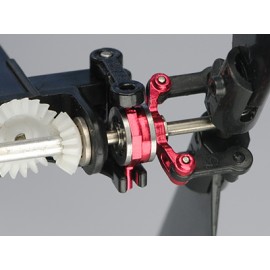 Double Bearing Stainless Steel Tail Pitch Slider (RED) - BLADE 130X