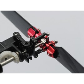 Double Bearing Weighted Tail Blade Grip combo (RED) - BLADE 130X