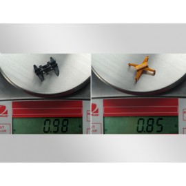 Aluminum Tail Servo Mount (GOLD) - BLADE 130X