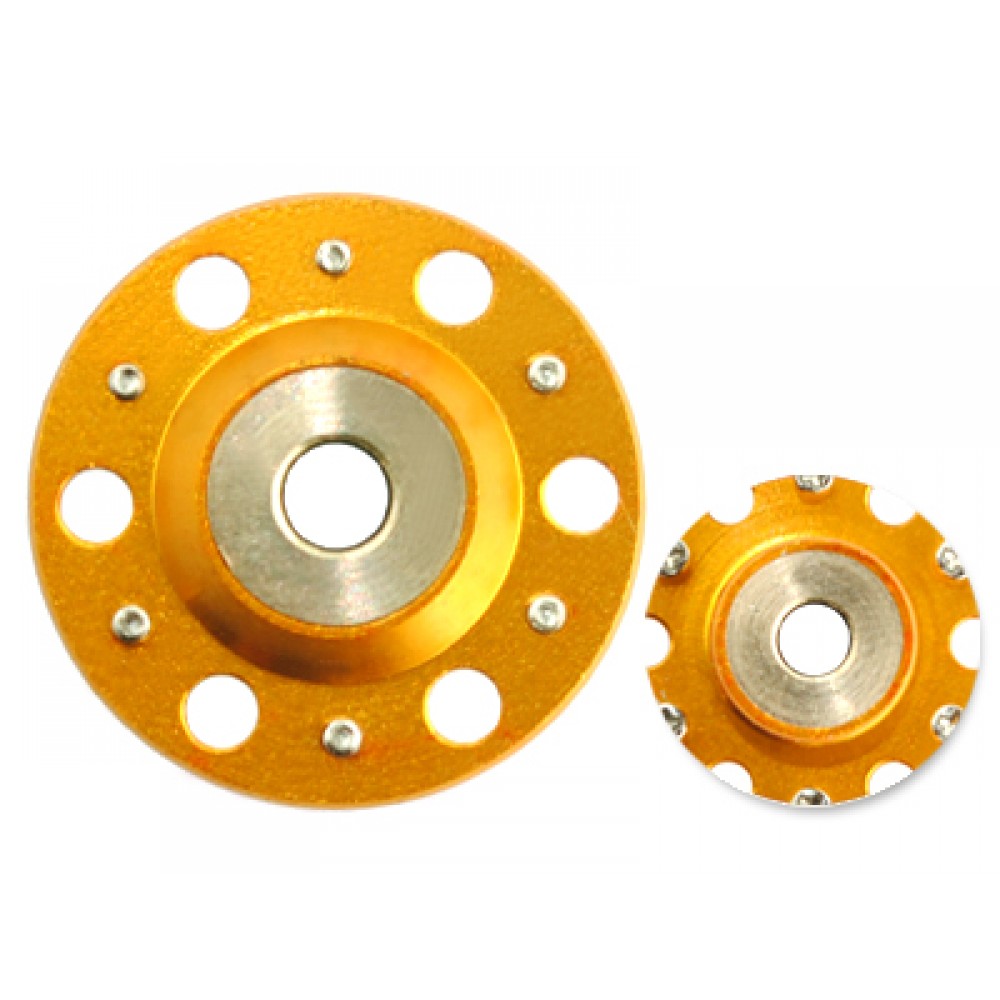 Aluminum Auto-Rotation Hub (GOLD) (for MH-130X267/X)