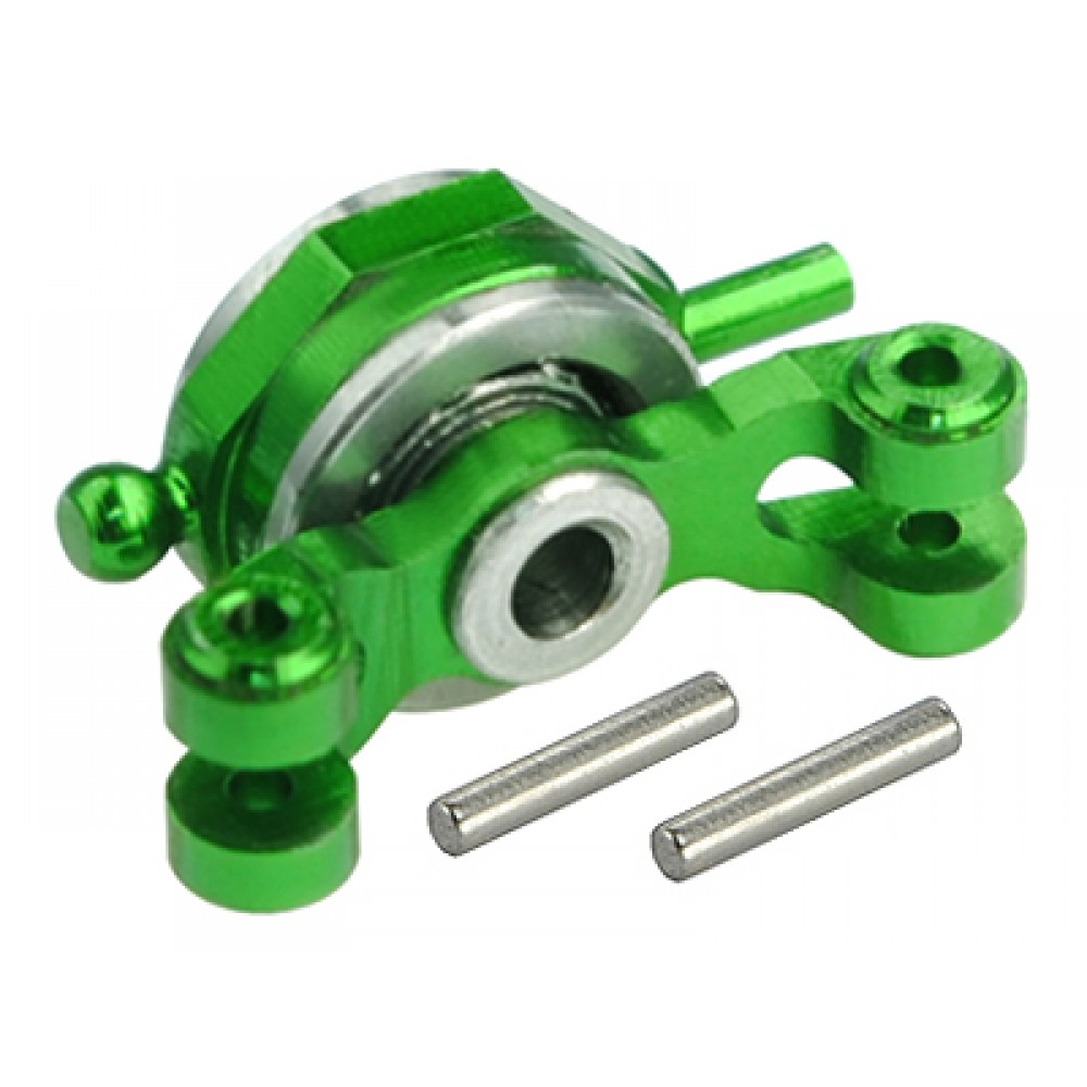 Double Bearing StainlessSteel Tail Pitch Slider (GREEN) - BLADE130X