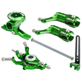 CNC Blade 130 X Power package (GREEN) - BLADE 130X