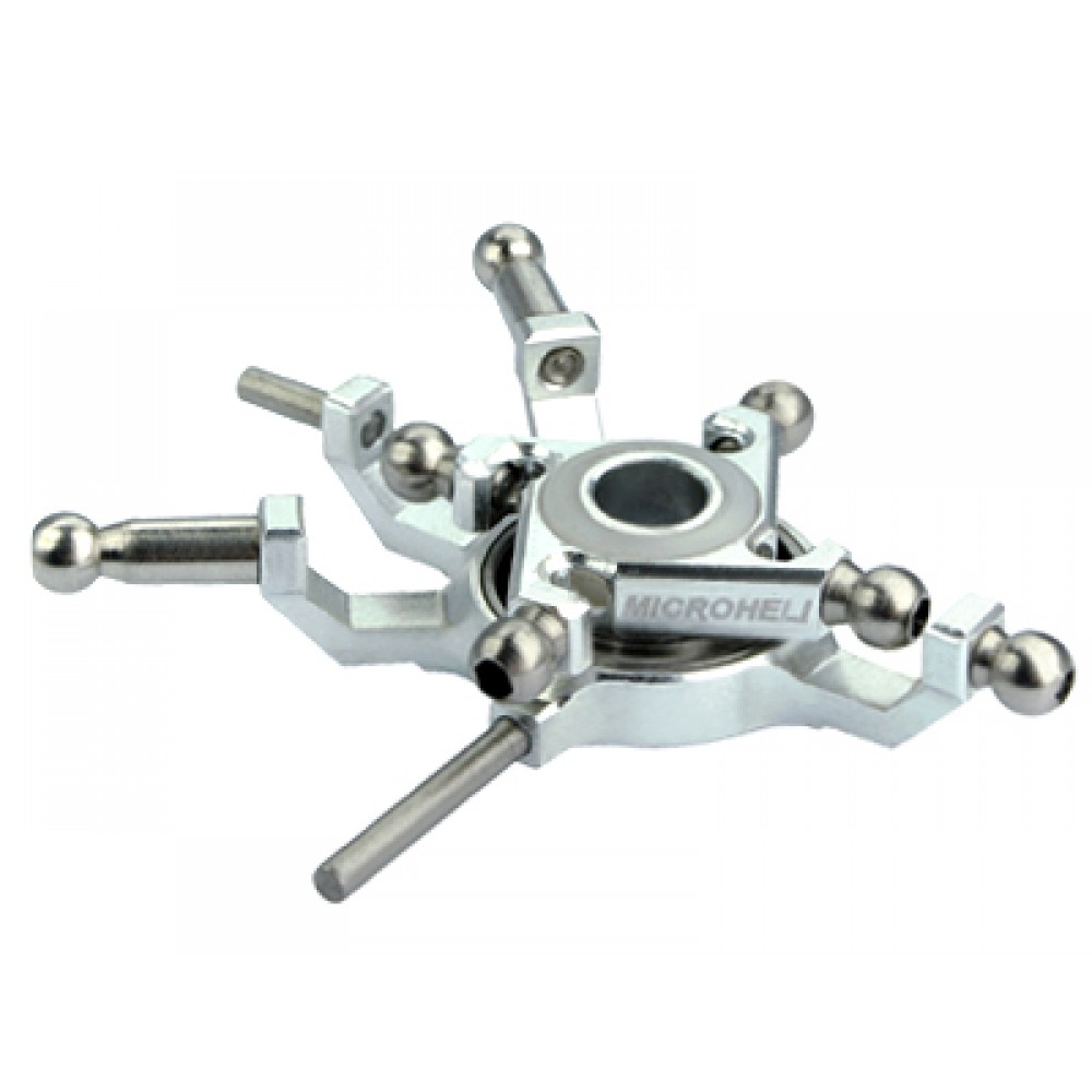 Precision CNC Titanium Swashplate - BLADE 130X RED BULL