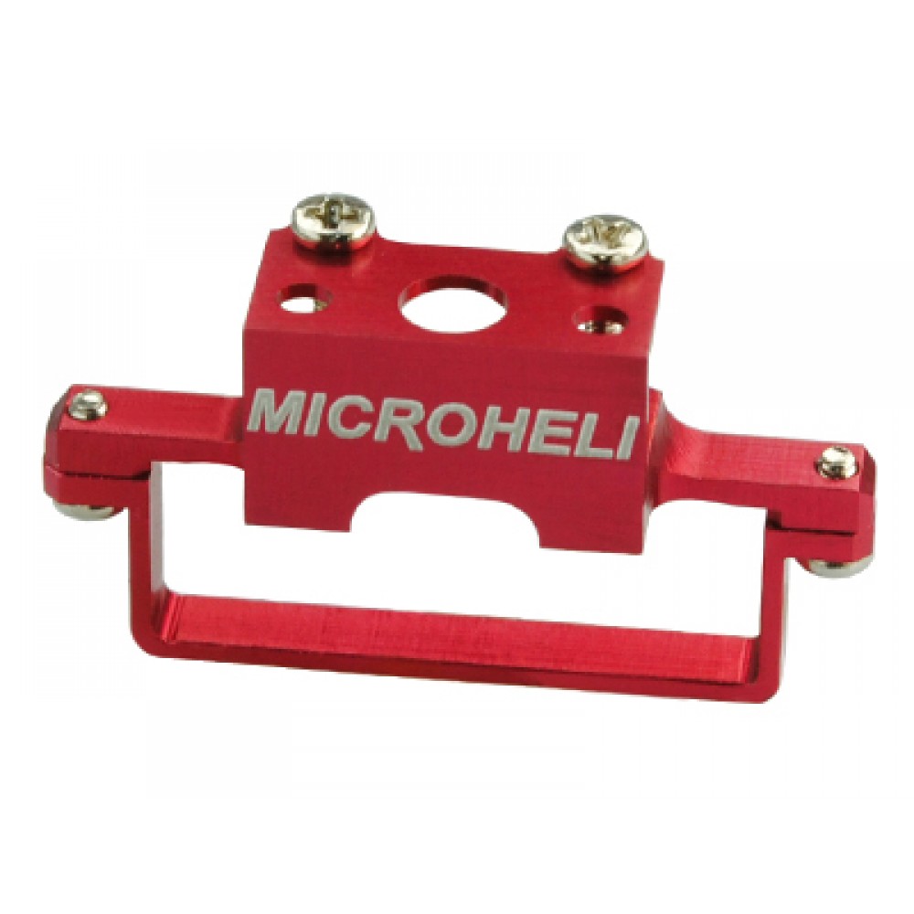 Aluminum DS35 Tail Servo Mount (RED) - BLADE 130X RED BULL