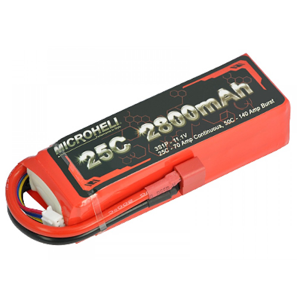 Li-Po 2800mAh 11.1V 25C Battery