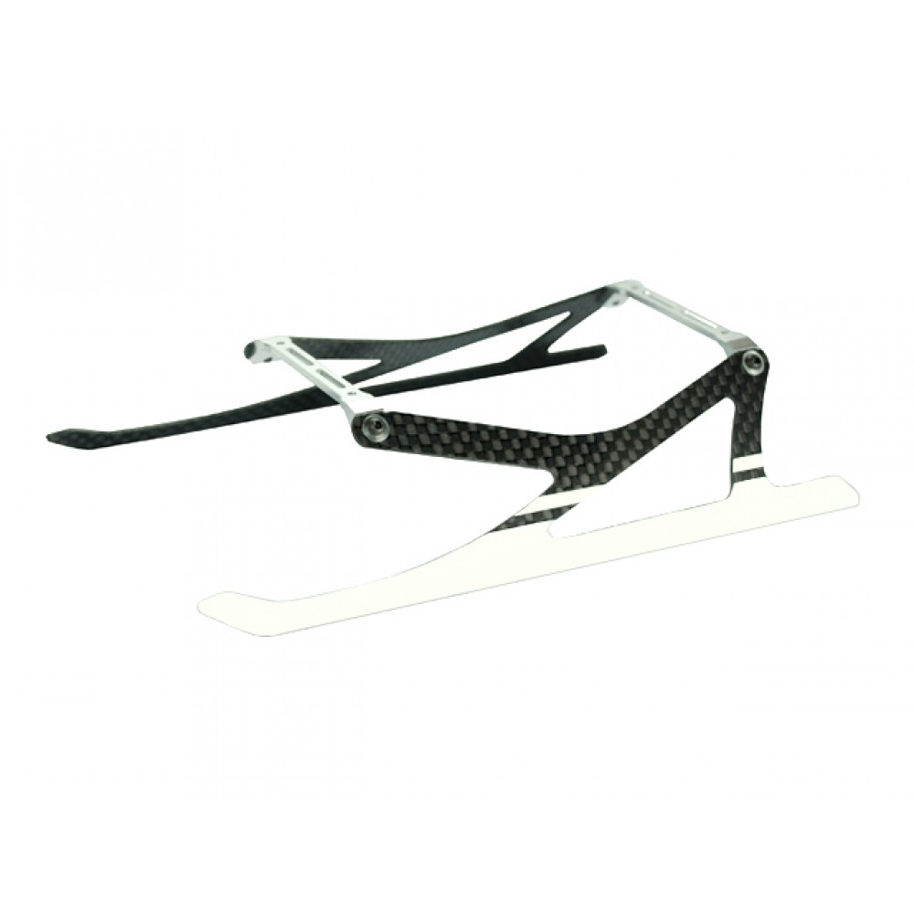 Aluminum/Carbon Fiber Landing Gear (WHITE) - BLADE 200 SRX/ 200 S