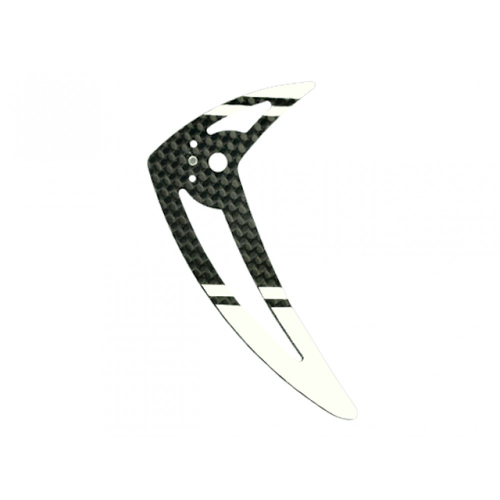 Carbon Fiber Vertical Fin (WHITE) - BLADE 200 SRX