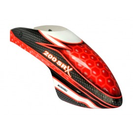 Airbrush Fiberglass Honeycomb Canopy - BLADE 200 SRX