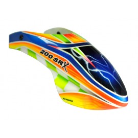 Airbrush Fiberglass X-Pro Canopy - BLADE 200 SRX