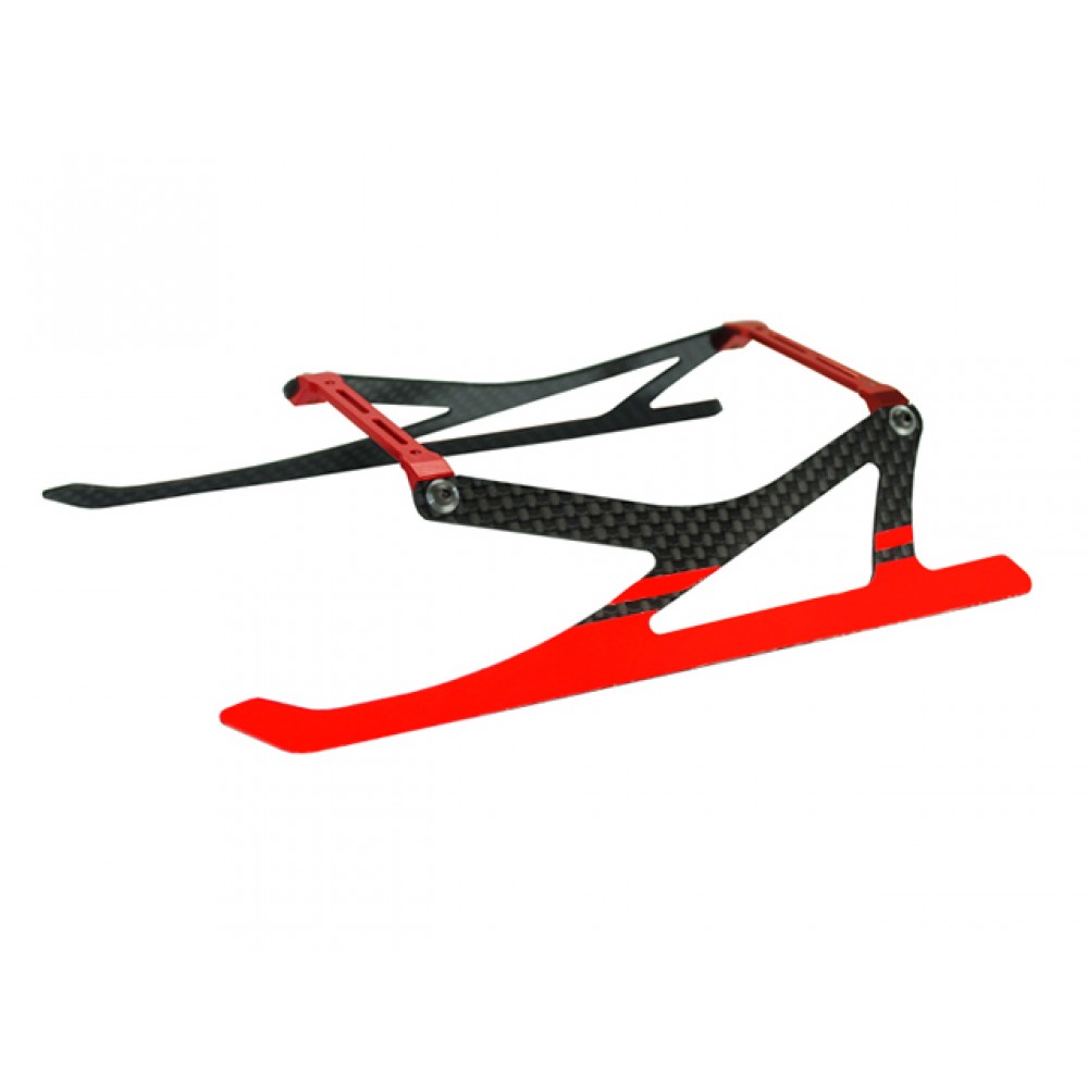 Aluminum/Carbon Fiber Landing Gear (RED) - BLADE 200 SRX/ 200 S
