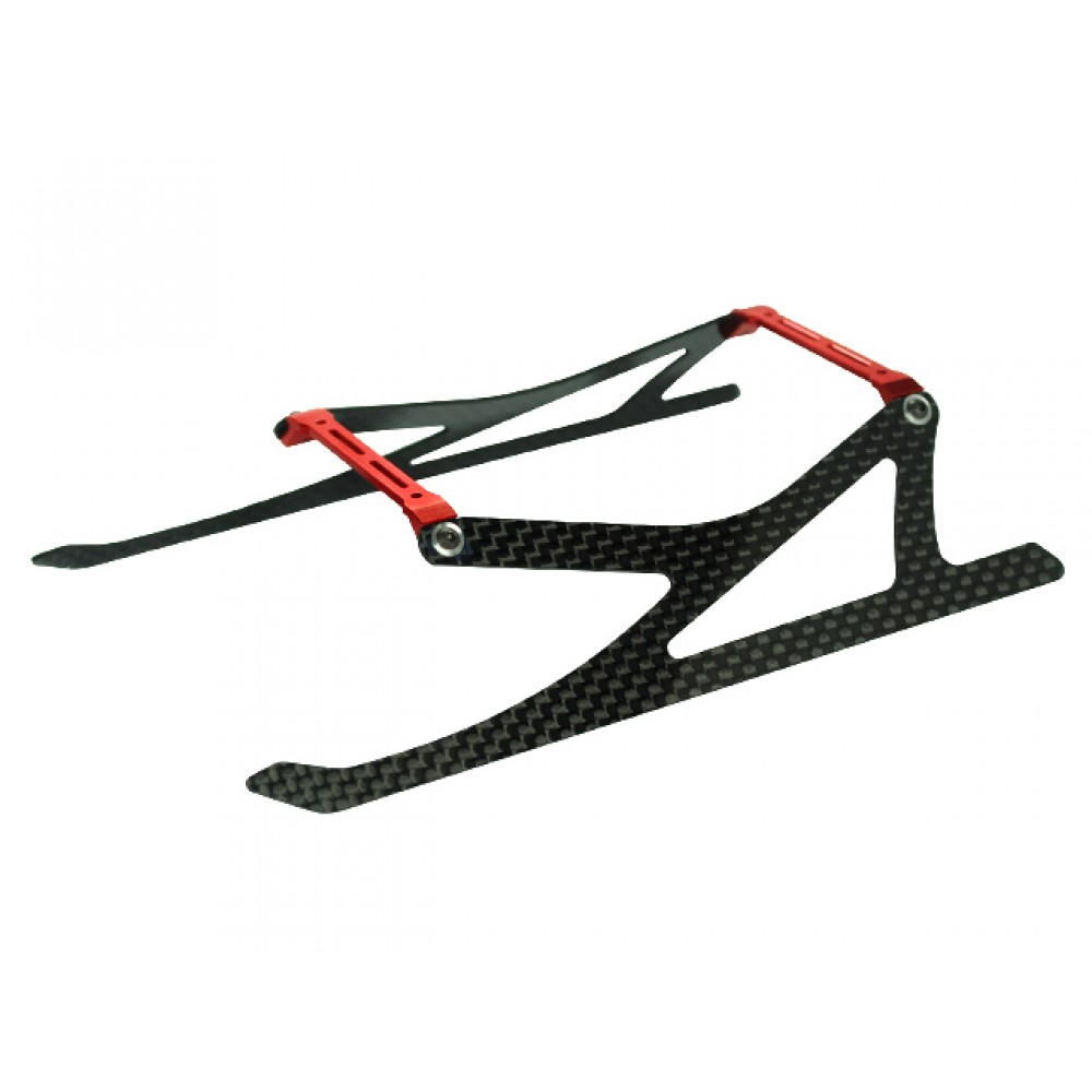 Aluminum/Carbon Fiber Landing Gear (RED) - BLADE 200 SRX/ 200 S