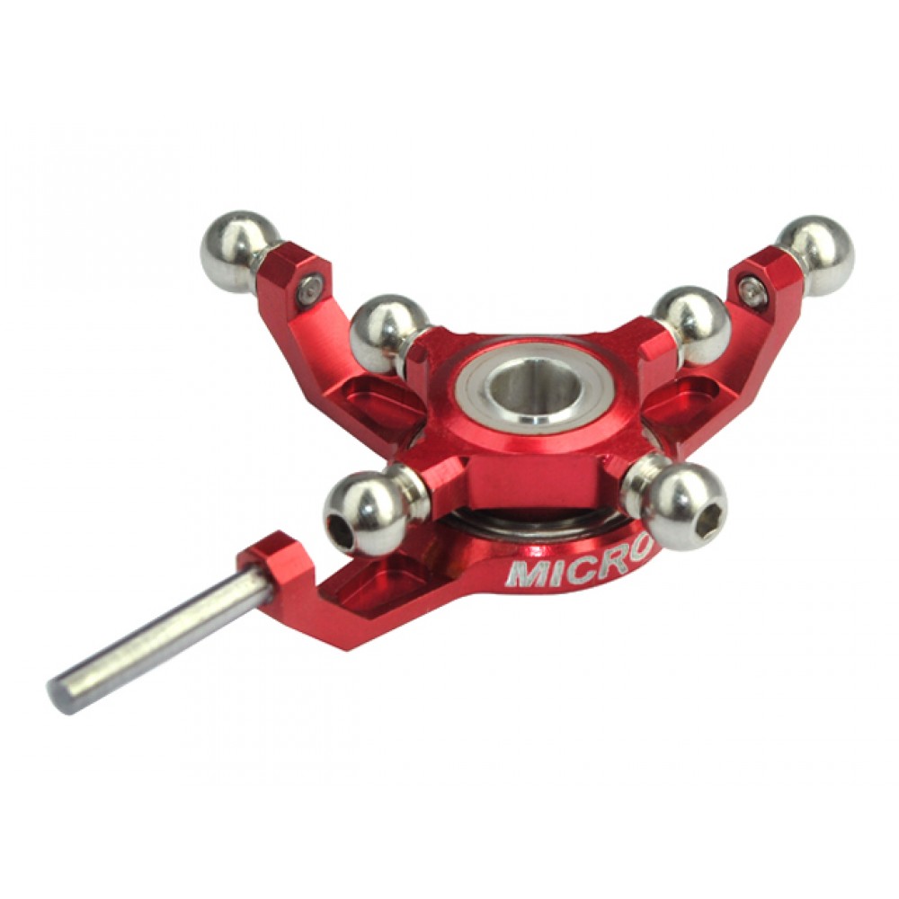 Precision CNC Aluminum Swashplate (RED) - BLADE 200 SRX/ 200 S