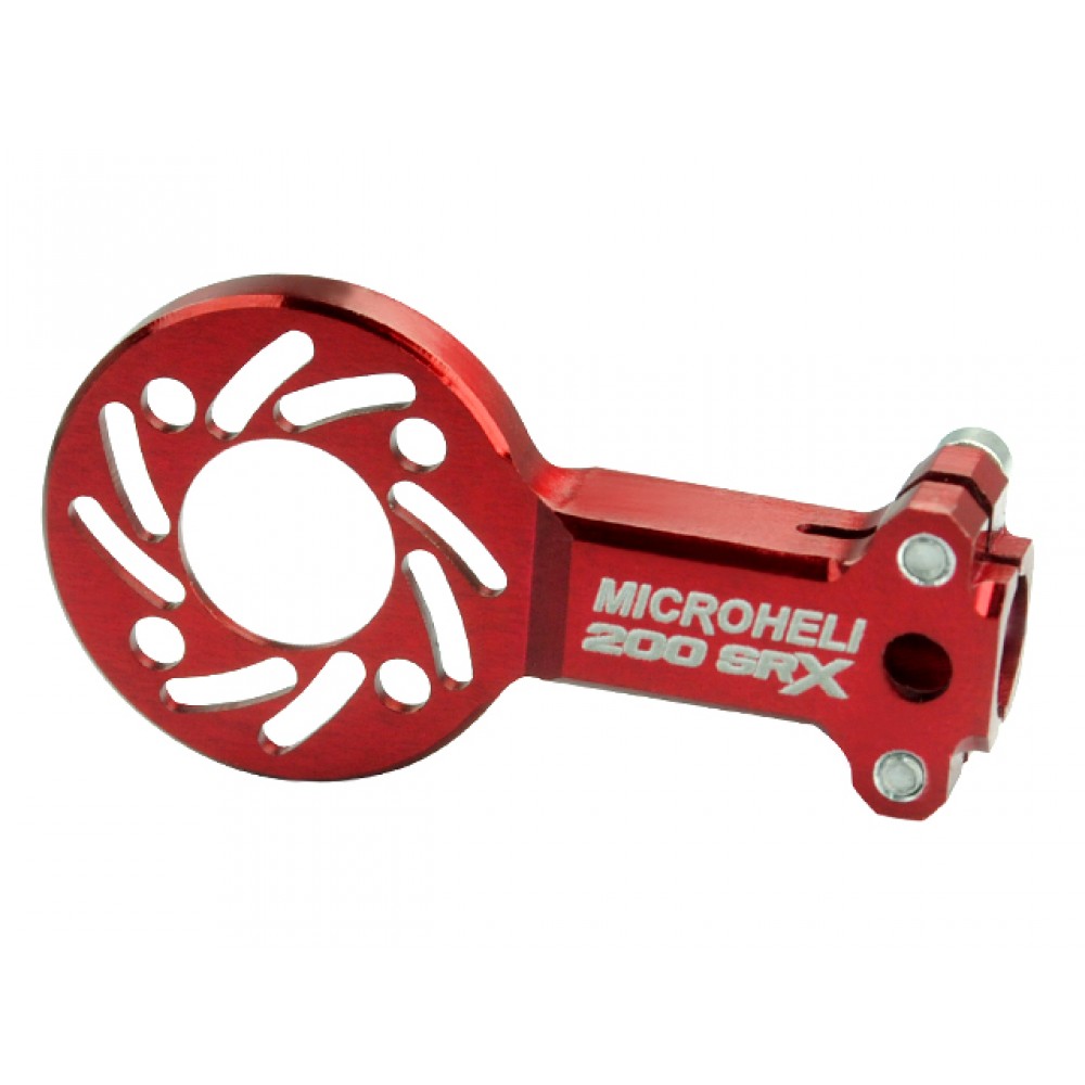 Aluminum Tail Motor Mount (RED) - BLADE 200 SRX