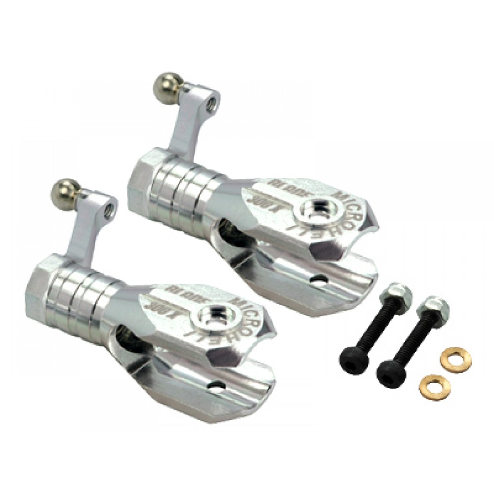 Aluminum Main Blade Grip w/ Thrust Bearing - BLADE 300X