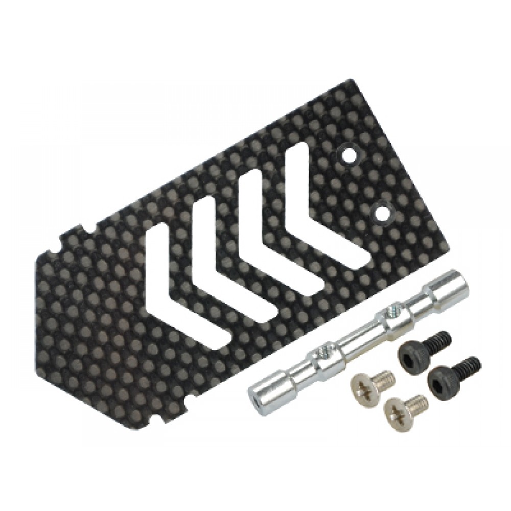 Aluminum/Carbon Fiber ESC Mount w/ Tray Support - BLADE 300X
