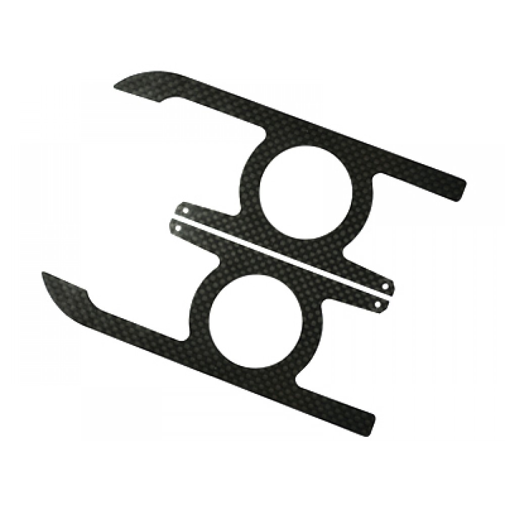 Carbon Fiber Landing Skids O Style (for MH Landing Gear O Style)