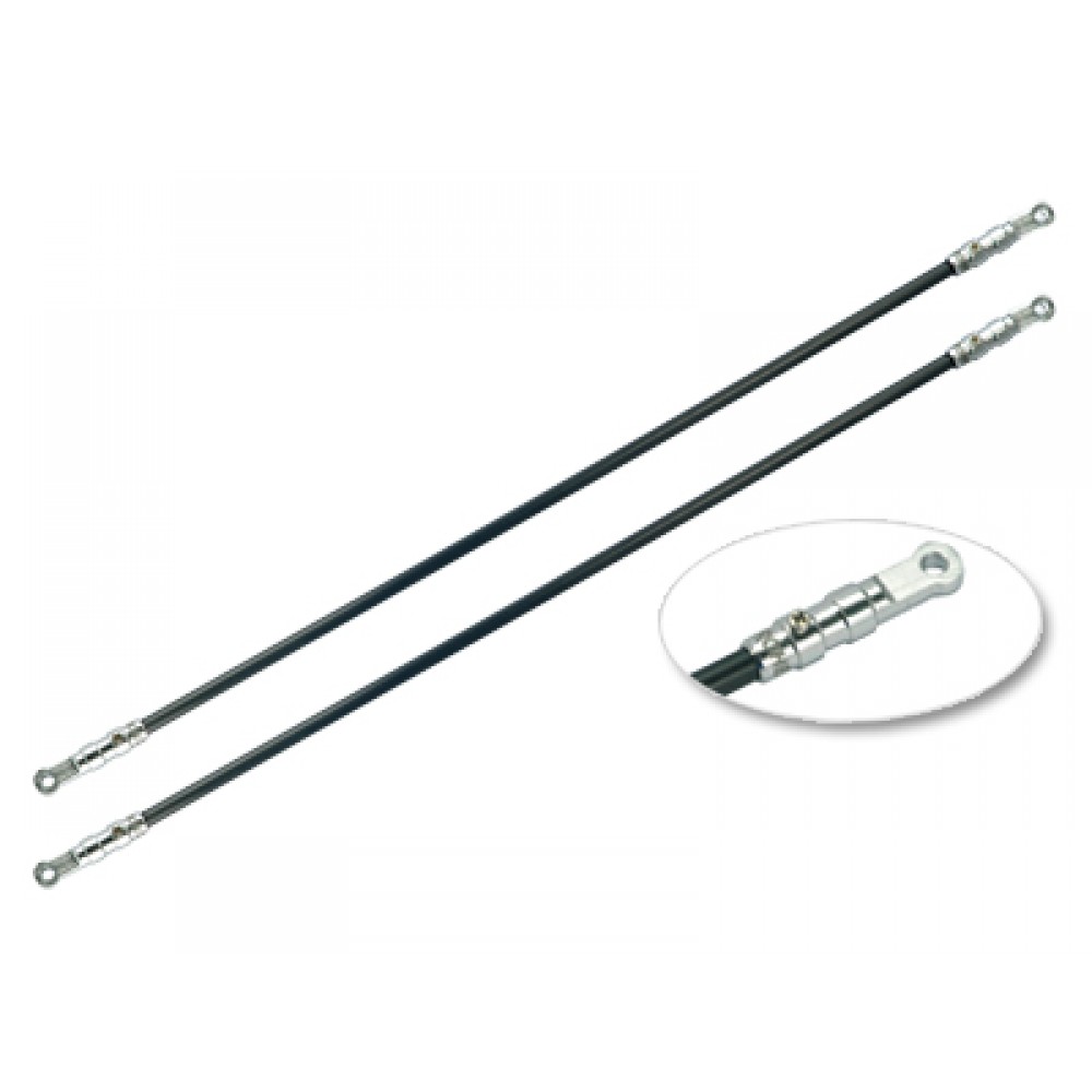 Aluminum/Carbon Tail Boom Support set - BLADE 300X