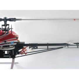 Aluminum/Carbon Tail Boom Support set - BLADE 300X