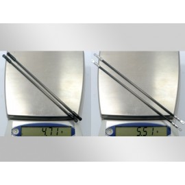 Aluminum/Carbon Tail Boom Support set - BLADE 300X