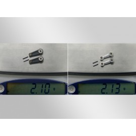 Aluminum Washout Control Arm set - BLADE 300X