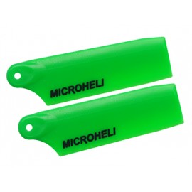 Plastic Tail Blade 47mm (GREEN) - BLADE 300X