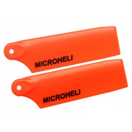 Plastic Tail Blade 47mm (ORANGE) - BLADE 300X