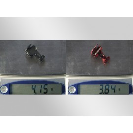 Precision CNC Aluminum Main Rotor Hub w/ Button (RED) - BLADE 300X