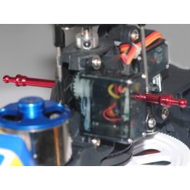 Aluminum Canopy Mount set (GOLD) - BLADE 300X