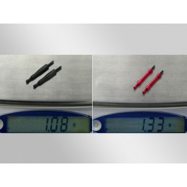 Aluminum Canopy Mount set (GOLD) - BLADE 300X