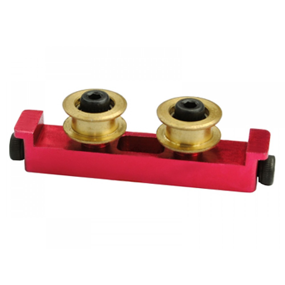Precision CNC Aluminum Pulley Support (RED) (for MH-300X105)