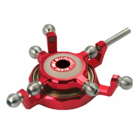 Precision CNC Aluminum Swashplate (RED) - BLADE 300X