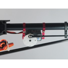 Aluminum Tail Servo Mount (GOLD) - BLADE 300X