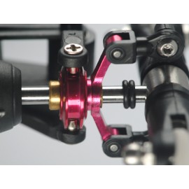 Precision CNC Aluminum Tail Pitch Slider (RED) - BLADE 300X