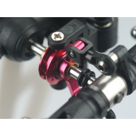 Precision CNC Aluminum Tail Pitch Slider (RED) - BLADE 300X