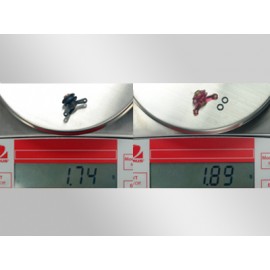 Precision CNC Aluminum Tail Pitch Slider (RED) - BLADE 300X