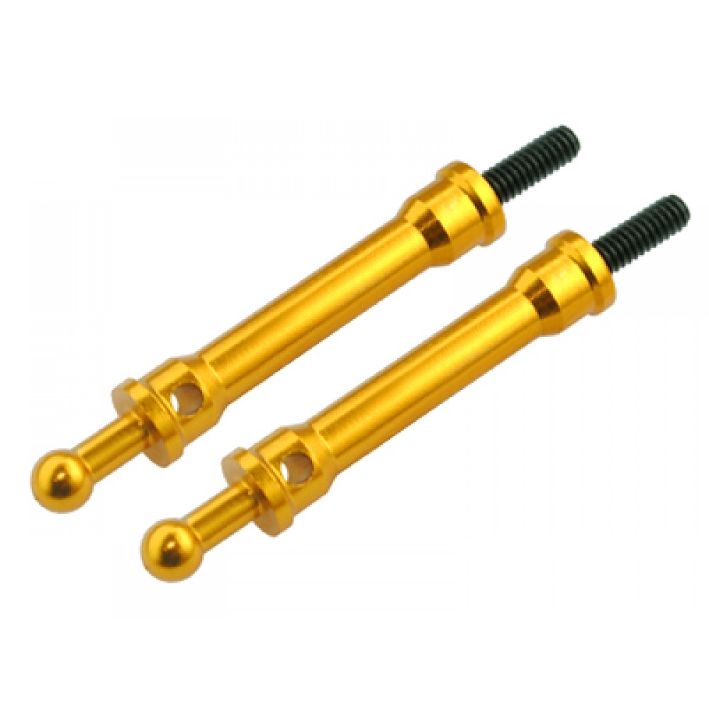 Aluminum Canopy Mount set (GOLD) - BLADE 300X