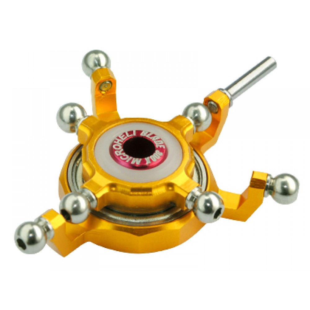 Precision CNC Aluminum Swashplate (GOLD) - BLADE 300X