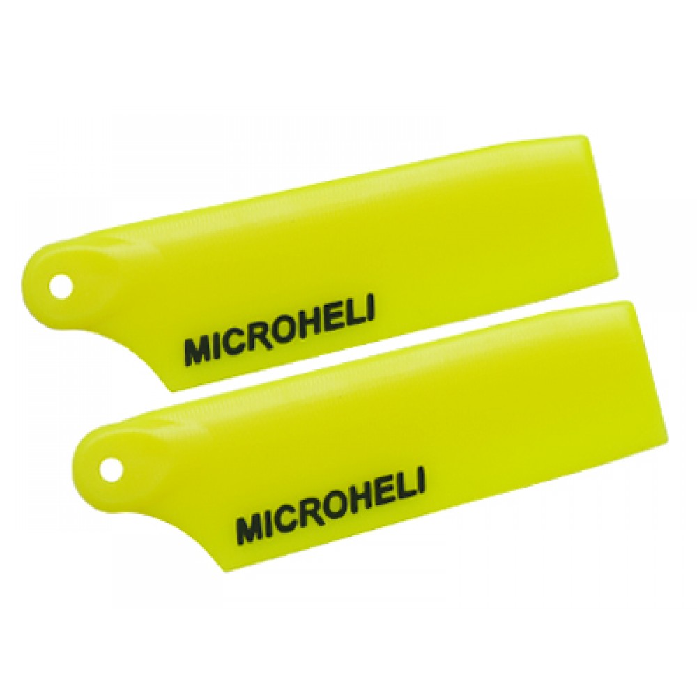 Plastic Tail Blade 47mm (YELLOW) - BLADE 300 CFX